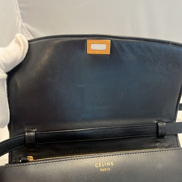 Celine Liege Calfskin Medium Classic Box Flap Shoulder Bag - Picture 15 of 15